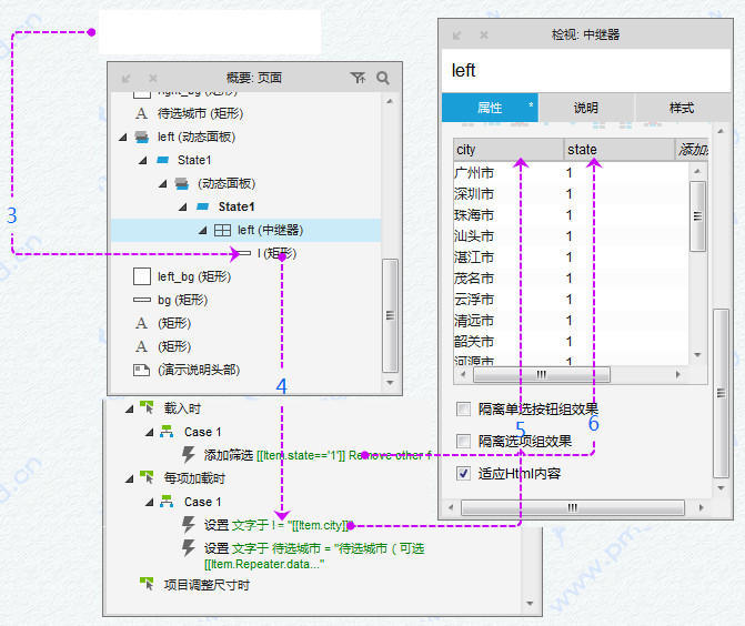 穿梭器：双向列表带计数选择（支持单选、多选和全选）